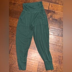 Aerie M Medium Deep Forest Green Cozy Joggers